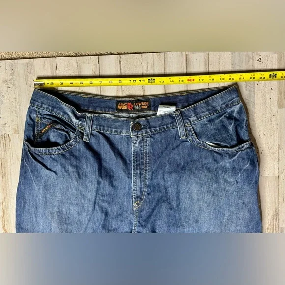 Ariat Mens 42x36 FR M4 Boot Cut Jeans Low Rise Fire Resistant Denim ARC-20.0 - Picture 5 of 10
